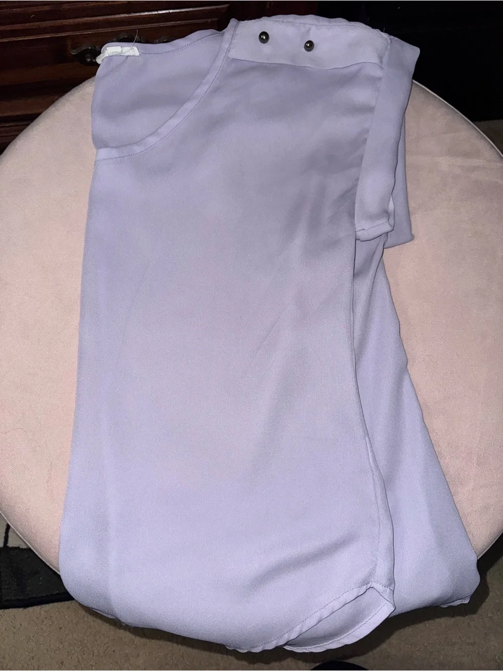 Lavender Cap Sleeve Women’s Top - Picture 4 of 7
